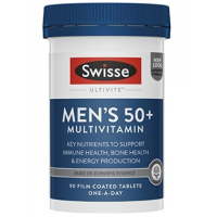 Swisse 中老年男士复合维生素片 50+ 90粒
