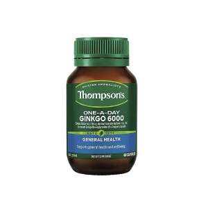 Thompson's汤普森 银杏叶胶囊 6000mg 60粒