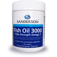 SANDERSON Fish Oil 3000mg 深海三倍鱼油 3000mg 150粒