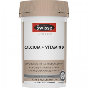 Swisse 钙片+维生素D 150粒  成人孕妇老人补钙
