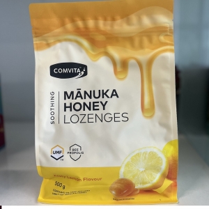 Comvita康维他 麦卢卡蜂蜜蜂胶润喉蜂胶糖(柠檬味) 500克